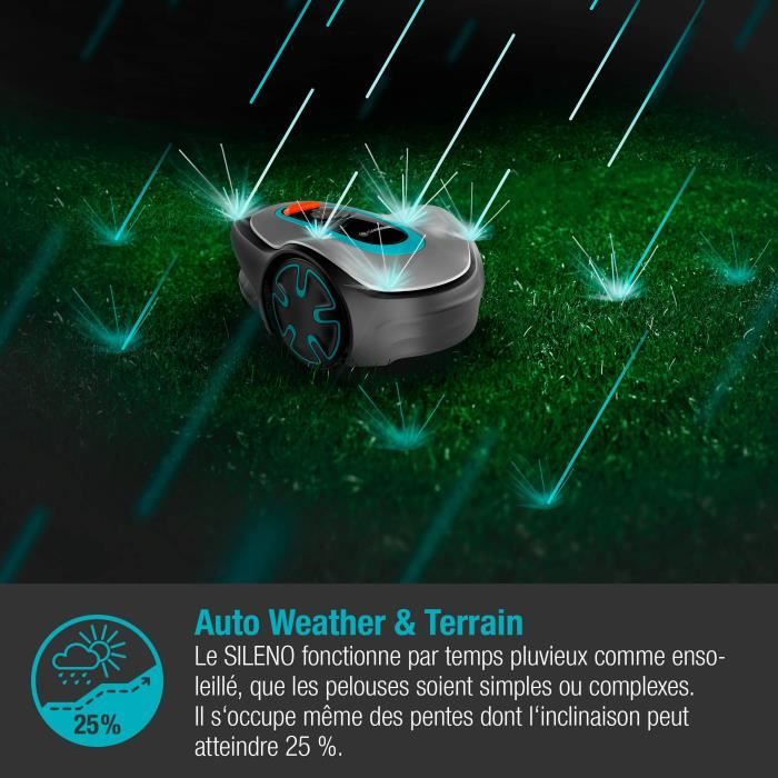 GARDENA Robot lawn mower SILENO minimo 250m²