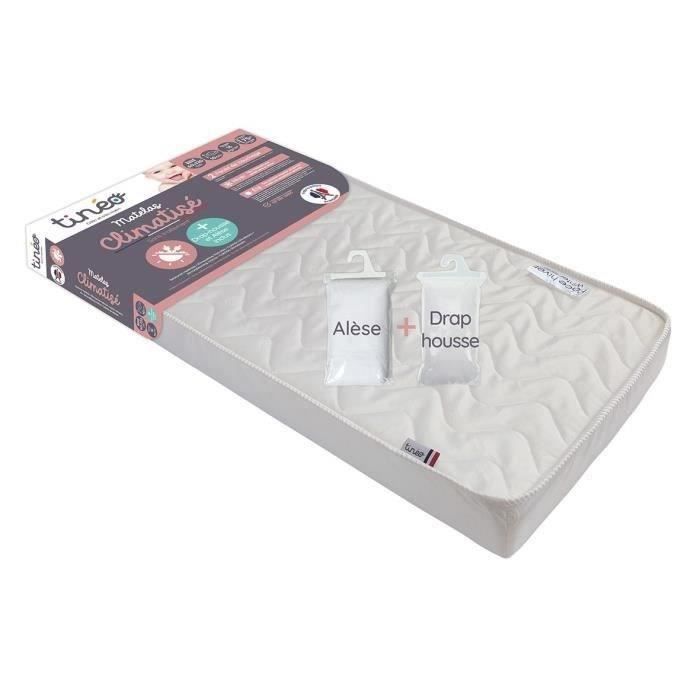 TINEO Air-conditioned mattress 60x120 cm + fitted sheet + mattress pad (set)