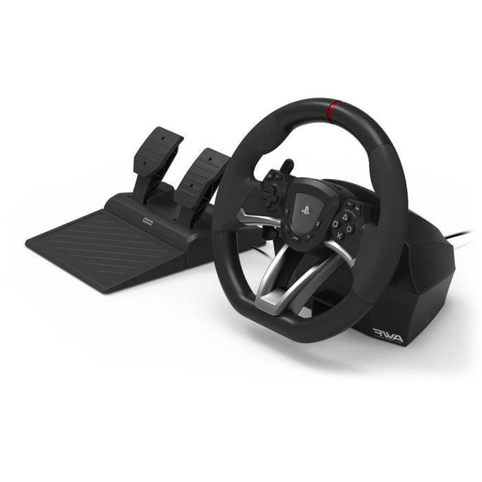 HORI Racing Wheel APEX P5 Racing Steering Wheel and Pedal Set for PC PS4 PS5