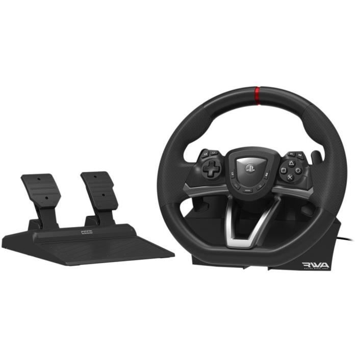 HORI Racing Wheel APEX P5 Racing Steering Wheel and Pedal Set for PC PS4 PS5
