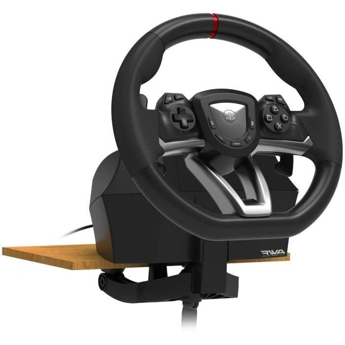 HORI Racing Wheel APEX P5 Racing Steering Wheel and Pedal Set for PC PS4 PS5
