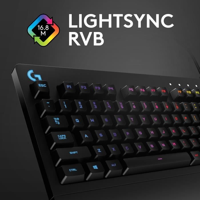 LOGITECH G213 Prodigy Gamer Keyboard - QWERTY