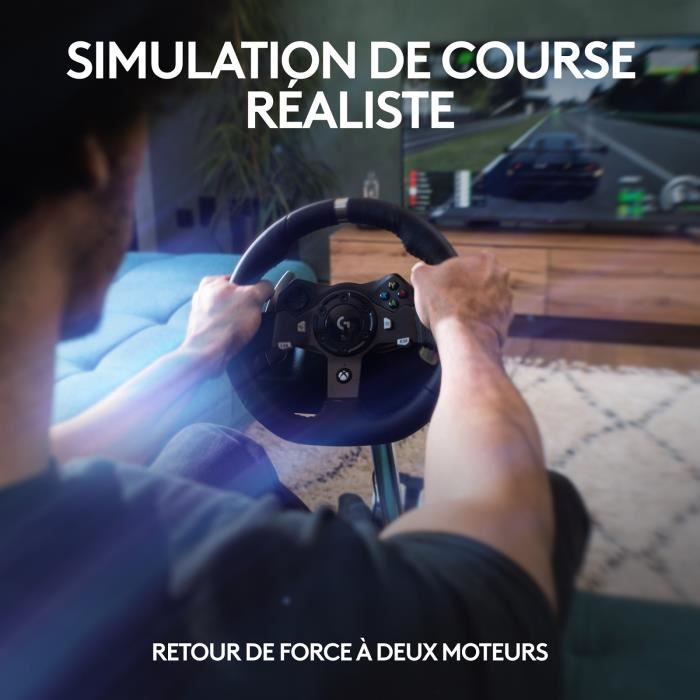LOGITECH G920 Driving Force Racing Wheel - Xbox One and PC