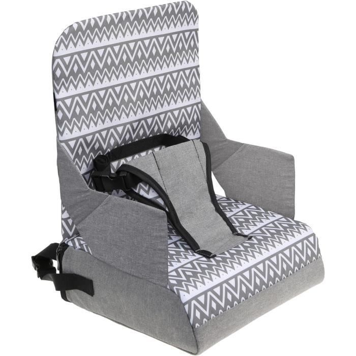 Booster seat for children - DREAMBABY - ON-THE-GO - Portable with storage compartments - Lightweight, compact and easy to carry