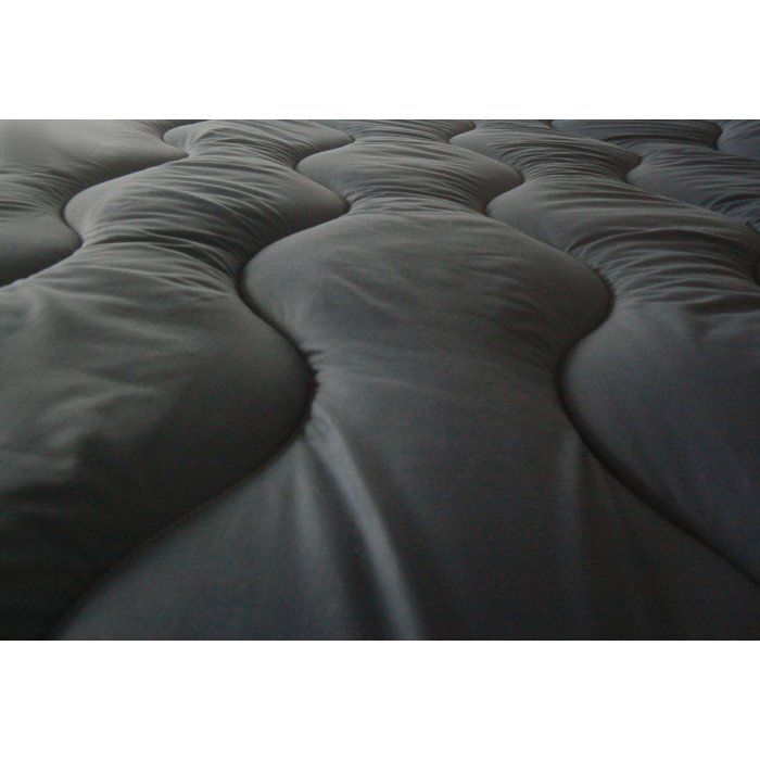 Abeil two -tone duvet - 200 x 200 cm - White and gray