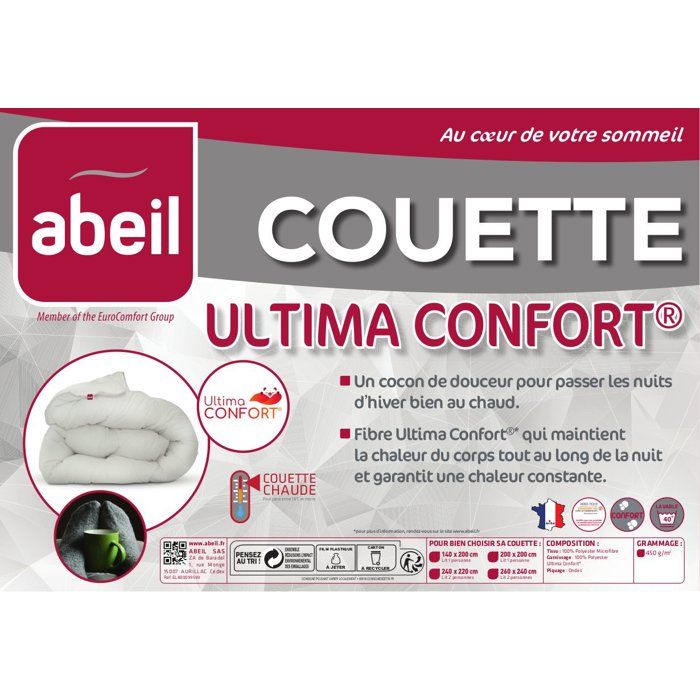 Abe duvet Ultima Comfort 450 - 220 x 240 cm
