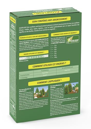Anti -Brunion Conifers treatment - Algoflash Naturasol Naturasol - 800g