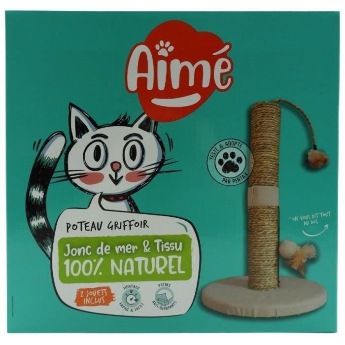 AIME Single scratch post - for cats