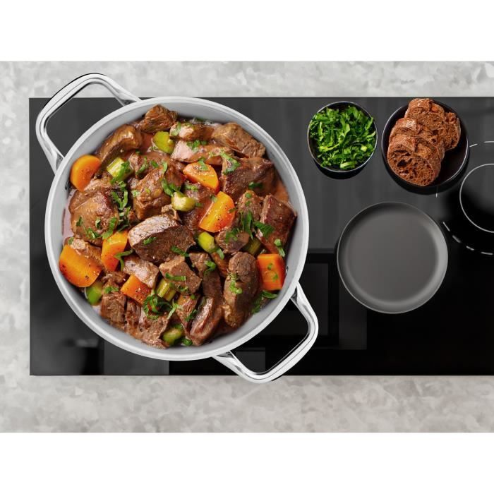 AM3549 Arthur Martin Stockpot 24 cm with lid Stainless Steel All heat sources including induction