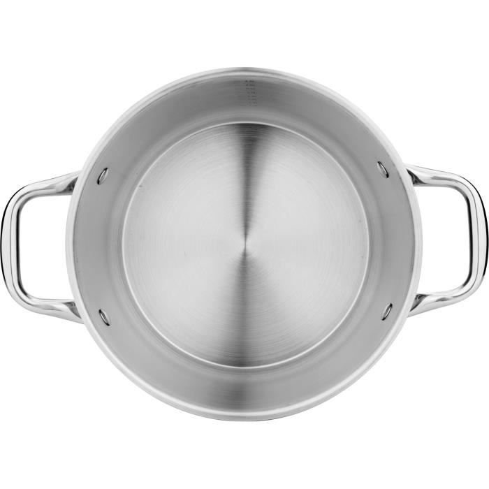 AM0073 Arthur Martin Stockpot 32 cm with lid Stainless Steel All heat sources including induction