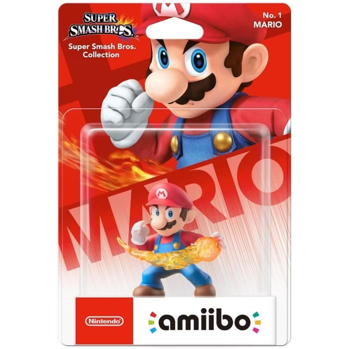 Amiibo Figure - Mario N°1 Super Smash Bros. Collection