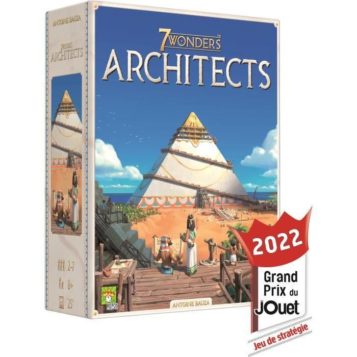 ASMODEE - 7 Wonders: Architects - Age: 8+ - Number of players: 2-7 - Mixed - 25 minutes