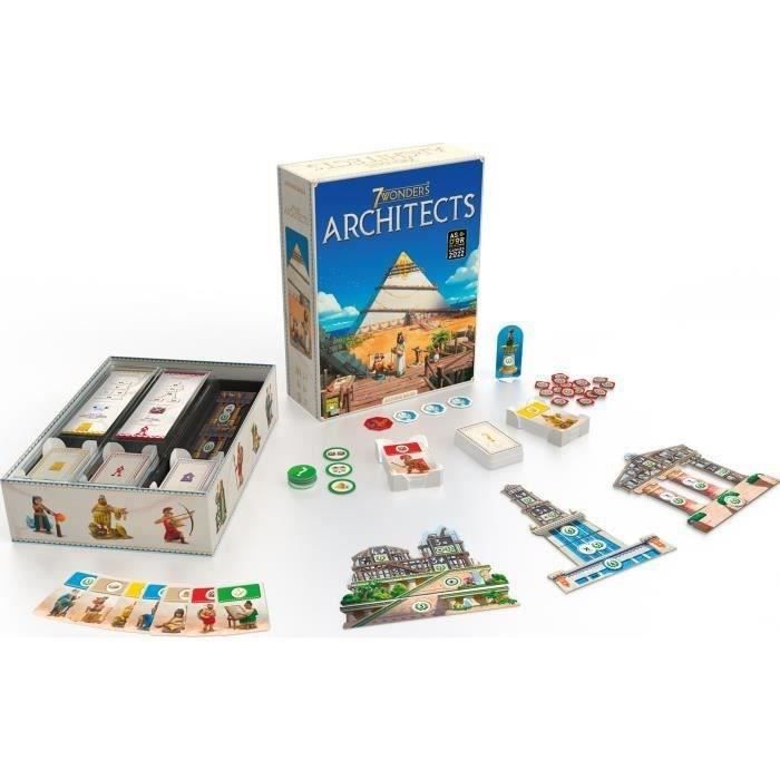 ASMODEE - 7 Wonders: Architects - Age: 8+ - Number of players: 2-7 - Mixed - 25 minutes