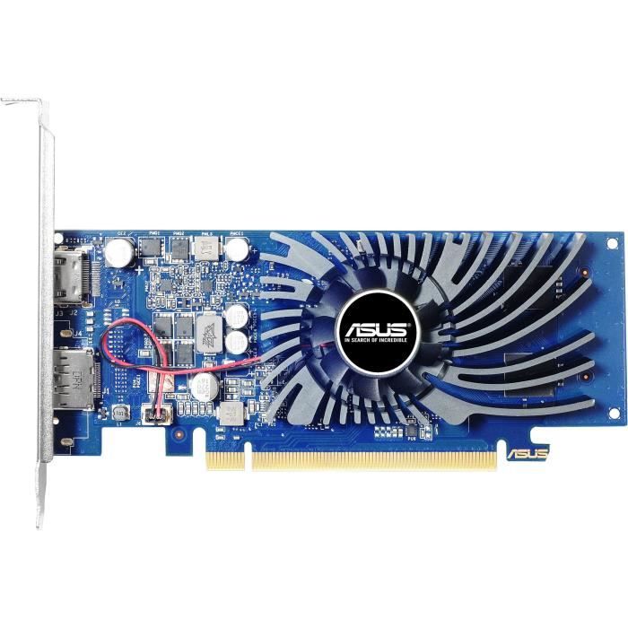 ASUS GT1030-2G-BRK Graphics Card GF GT 1030 2GB GDDR5 PCIe 3.0 low profile HDMI, DisplayPort