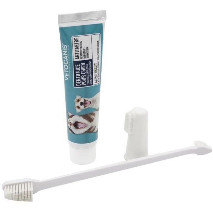 VETOCANIS DENTAL HYGIENE KIT DOG PLAK FIGHTER
