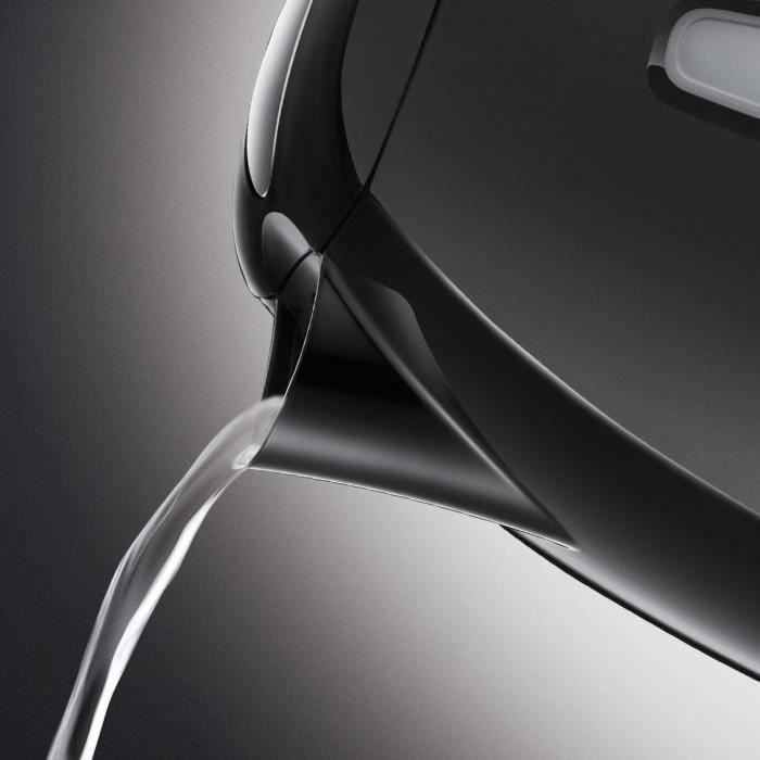 RUSSELL HOBBS 22591-70 - Textures Plus Kettle - 1.7L - 2400W - Black