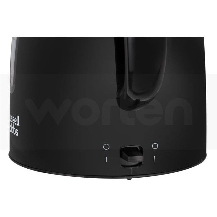 RUSSELL HOBBS 22591-70 - Textures Plus Kettle - 1.7L - 2400W - Black