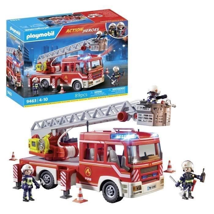 PLAYMOBIL 9463 - City Action - Fire Truck with Swivel Ladder - New in 2019