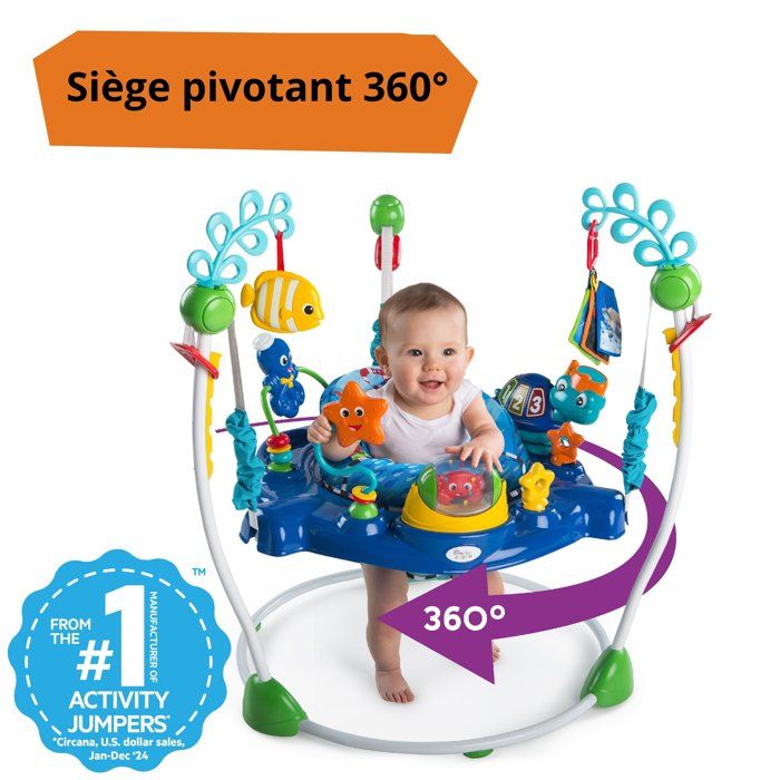 BABY EINSTEIN Neptune's Ocean Discovery Bouncing Area