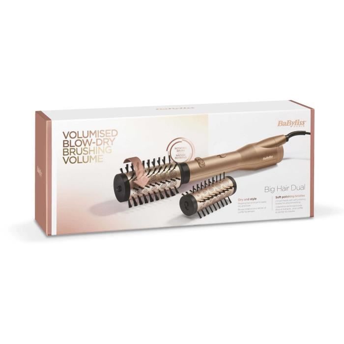 BABYLISS AS952E ROTARY BLOWER BRUSH / Big Hair Dual