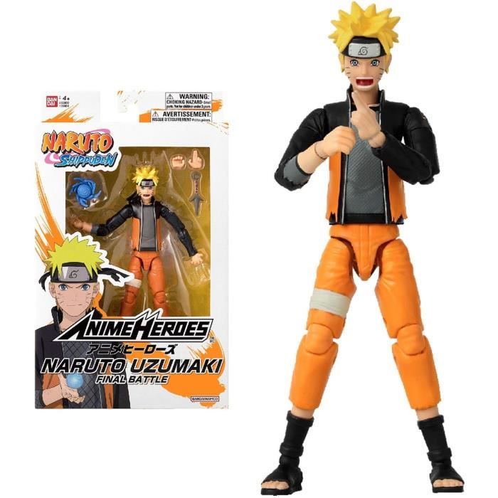 Anime Heroes figure - Bandai - Naruto Shippuden - Naruto Uzumaki (Final Battle) - 17 cm