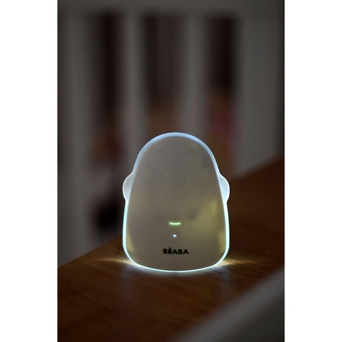 Béaba Babyphone / Baby Monitor SIMPLY ZEN, Walkie-Talkie, 0 Waves Function, Night Mode with Night Light, Range 300M, Autonomy 15H, Simpl