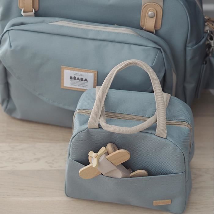 BEABA, Insulated lunch bag Sage green