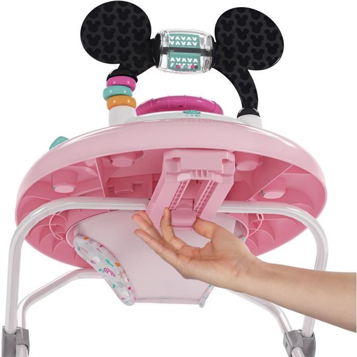 Bright Starts Trotteur Bébé Disney Baby Minnie - Bright and musical - 61 x 69 x 63 cm - Multicolor - of 6 months