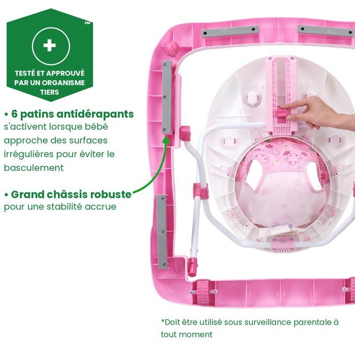BRIGHT STARTS Trotter JuneBerry Delight - Pink
