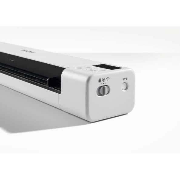 BROTHER DS-940 Mobile Scanner - A4 - Duplex - WiFi - Integrated Battery - 15 ppm - Color - Black / White - Scan to USB