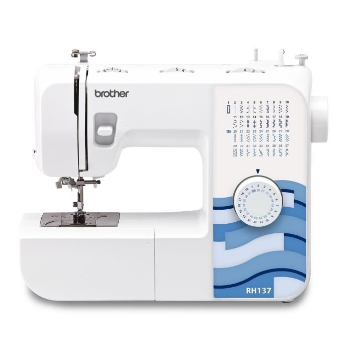 BROTHER RH-137Mechanical sewing machine - 6 feed dogs