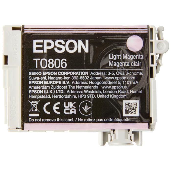 Epson T0807 Colibri Multipack Color Ink Cartridges