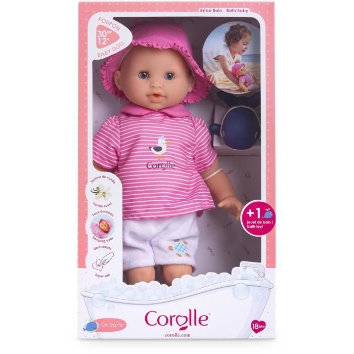 Baby doll - COROLLE - Baby Bath Ocean - 30 cm - bath toy - from 18 months