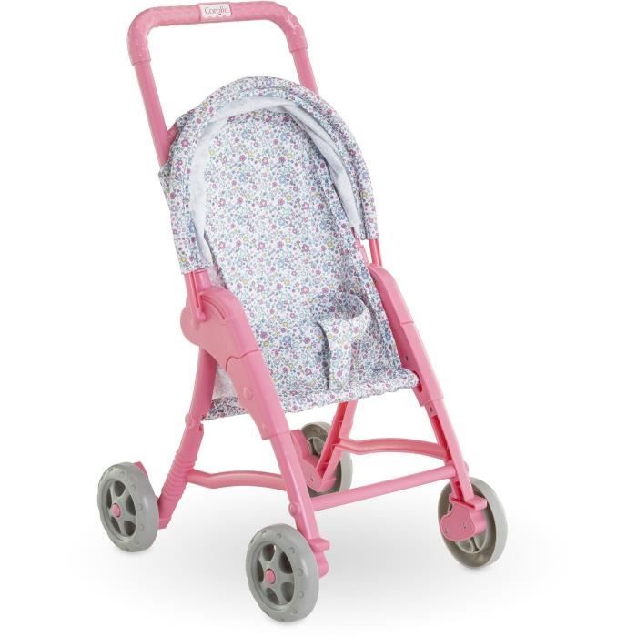 Baby doll accessories - COROLLE - Floral stroller - for 30 cm baby doll - from 18 months