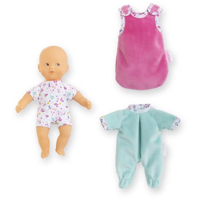 Baby doll - COROLLE - Mini Calin Bonne Nuit Papillons - 20 cm - 2 accessories - from 18 months