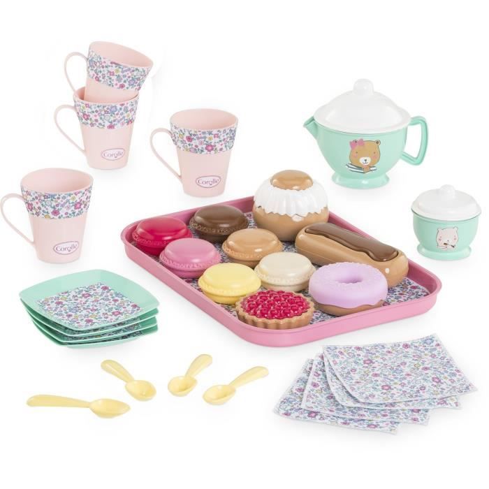 Baby accessories - COROLLE - My Tea and Snack Dinette - 30 accessories - from 18 months