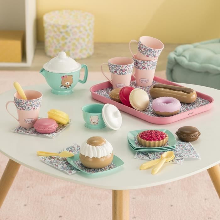 Baby accessories - COROLLE - My Tea and Snack Dinette - 30 accessories - from 18 months
