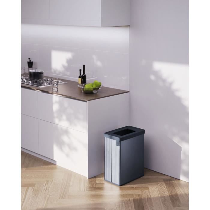 Recycling bin - VERTO - CURVER - 54 L - Pearl blue