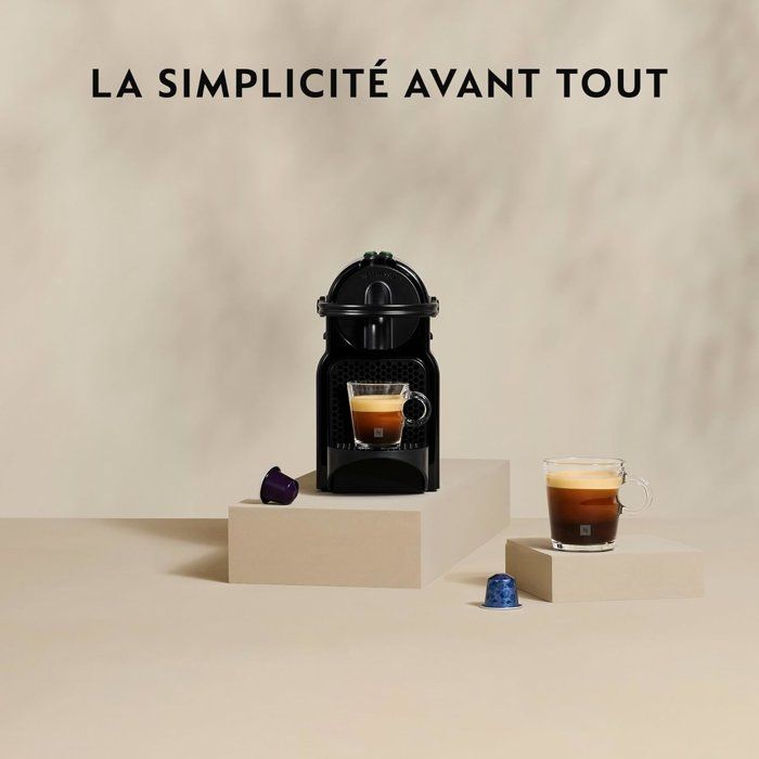 Coffee machine - DELONGHI NESPRESSO Inissia EN 80B - Black