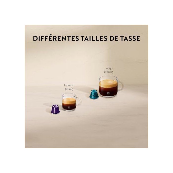 Coffee machine - DELONGHI NESPRESSO Inissia EN 80B - Black
