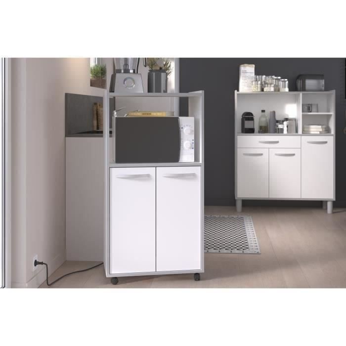 READY Kitchen trolley L 60cm White
