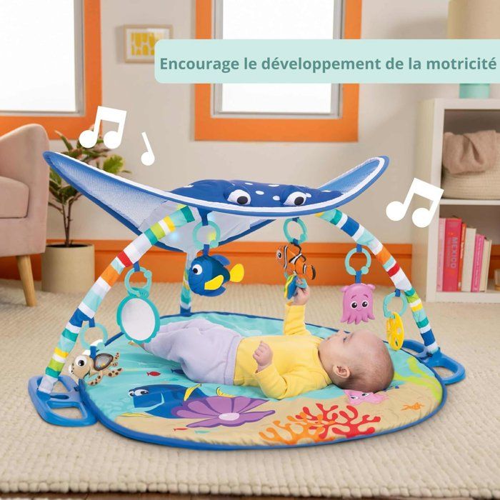 DISNEY BABY Nemo Awakening mat with light Mr. Ray Ocean 