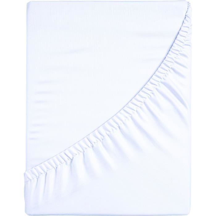 Absorbent mattress protector - 140x190 cm - polyester