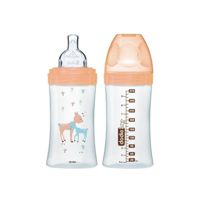 DODIE - Sensation + bottles set - glass (1 bottle 150ml - 2 bottles 270ml - 1 lollipop 0-2 months)