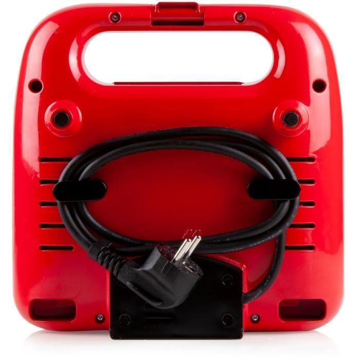 DOMO - DO9242W - Sandwich maker - 5 in 1 - 5 sets of interchangeable non-stick plates - 750W