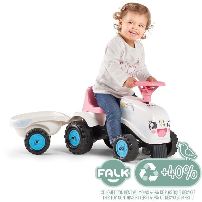 FALK - Rainbow Farm tractor carrier with trailer