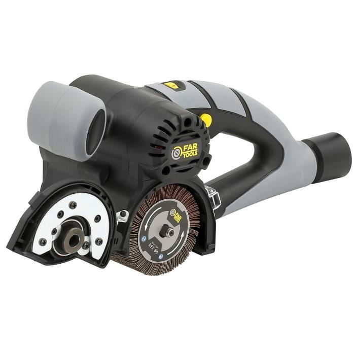 FARTOOLS PACK REX80 COMPACT RENOVATOR + BRASS WIRE BRUSH + + SYNTHETIC FIBER BRUSH