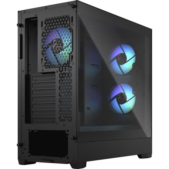 PC case - FRACTAL DESIGN - Pop Air RGB Black TG - Black (FD-C-POR1A-06)