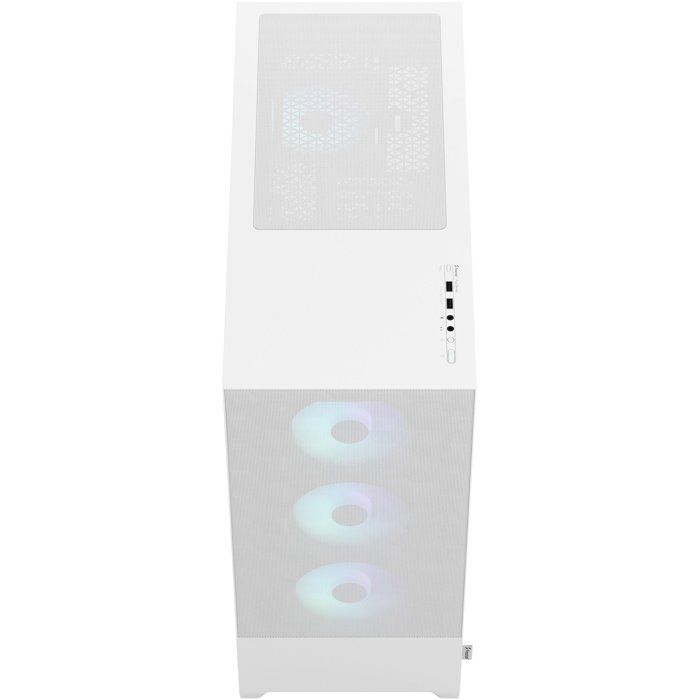 PC case - FRACTAL DESIGN - Pop XL Air RGB White TG - White (FD-C-POR1X-01)