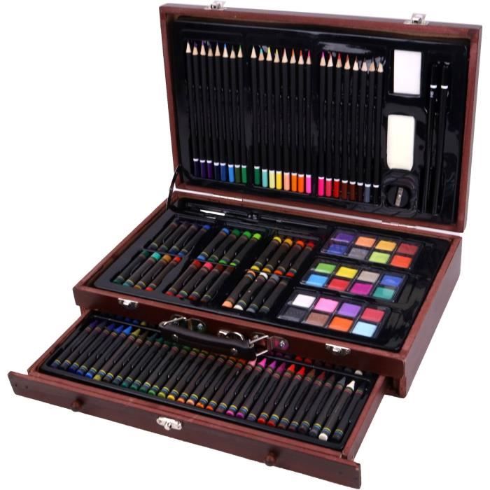 Artist's hand - 140 pieces wooden drawer case - Creative leisure - MGM
